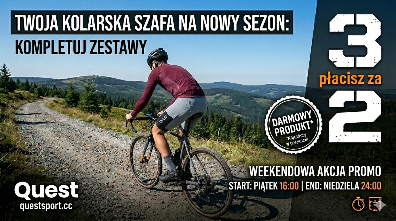 WIELKI WEEKEND Z QUEST: KUP 3, ZAPŁAĆ ZA 2