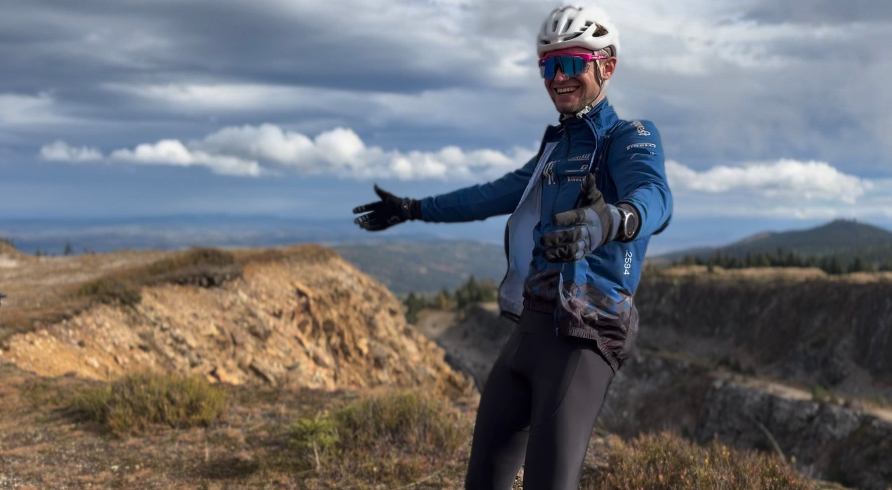 „Co zrobić, żeby wiatr był w plecy (spoiler: nic)” – Kolarz w Karkonoszach