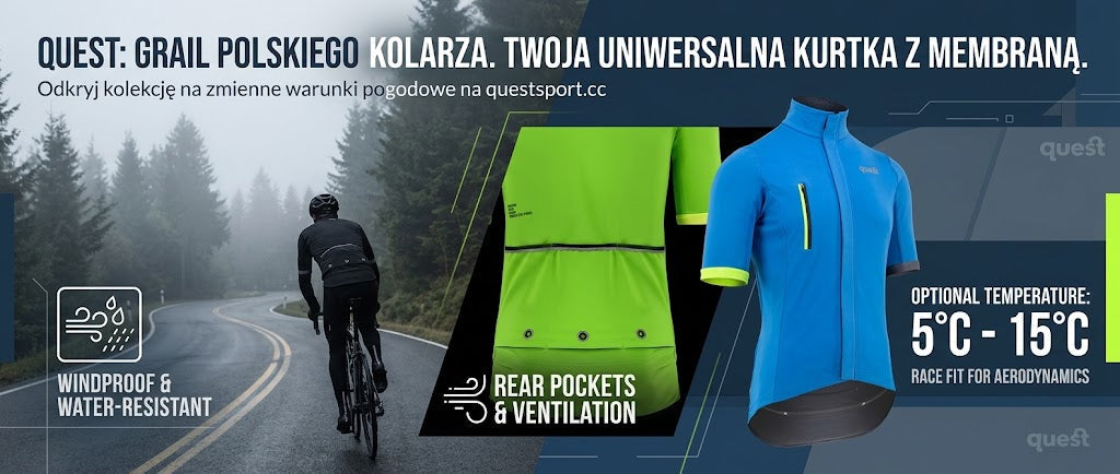 Grāl polskiego kolarza: Dlaczego cienka kurtka z membraną to najważniejsza rzecz w Twojej szafie?