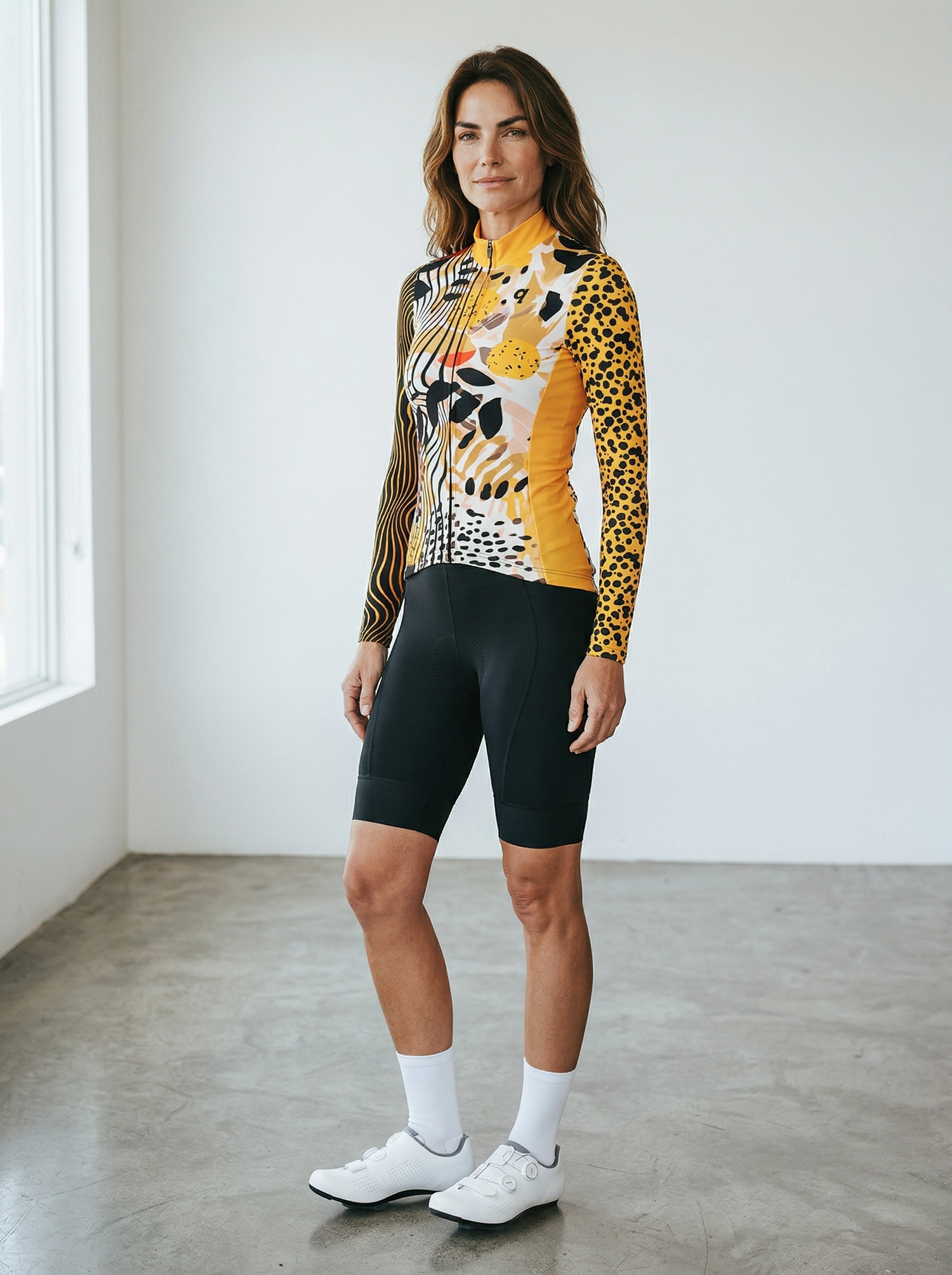 Bluza Rowerowa Damska Animal