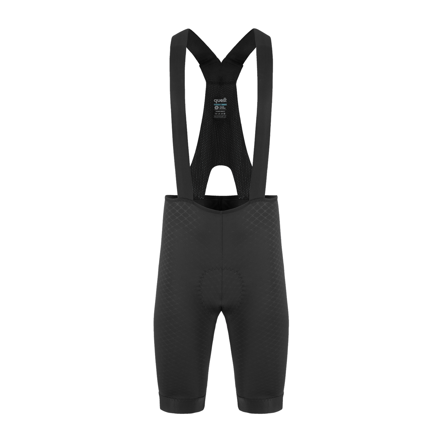 Spodenki rowerowe Quest Adventure - Czarne - Męskie