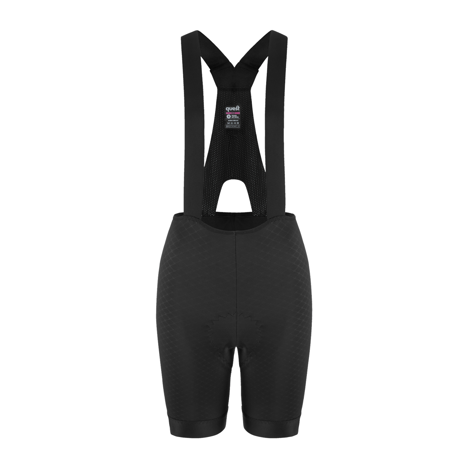 Spodenki rowerowe Quest Adventure - Czarne - Damskie