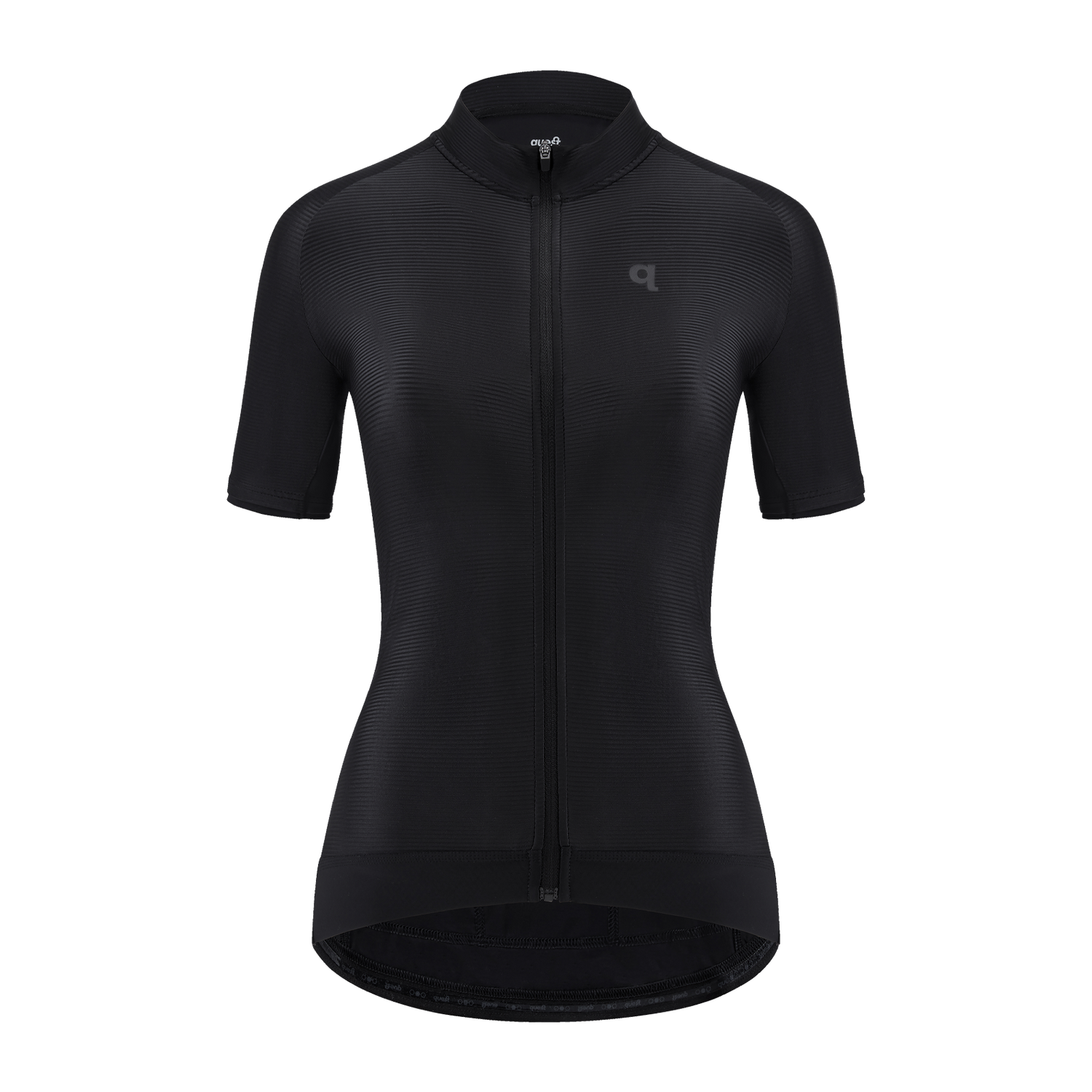 Koszulka rowerowa Quest Racing - Czarna - Damska