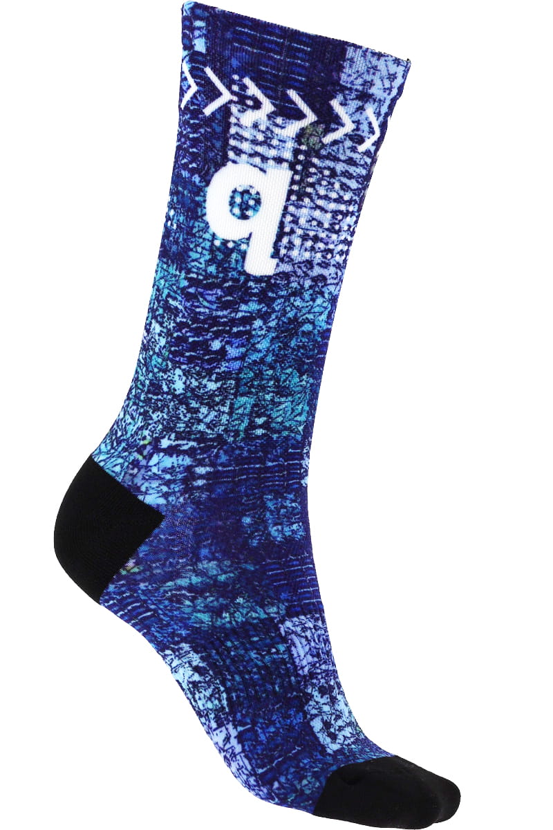 Abstract 31 Long Cycling Socks