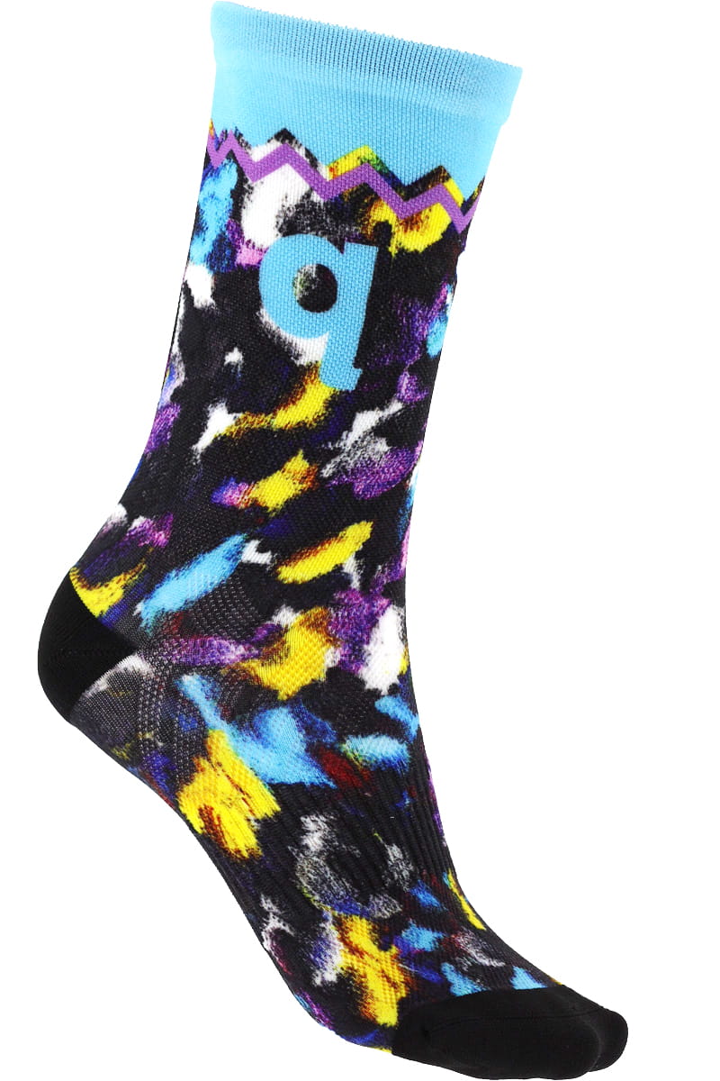 Abstract 16 Long Cycling Socks