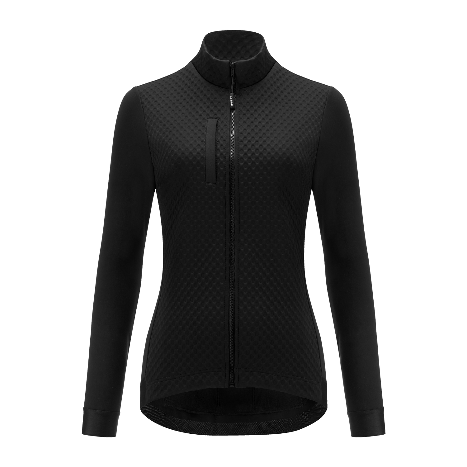 Bluza rowerowa z długim rękawem Quest Pneumatic '21 - Czarna - Damska