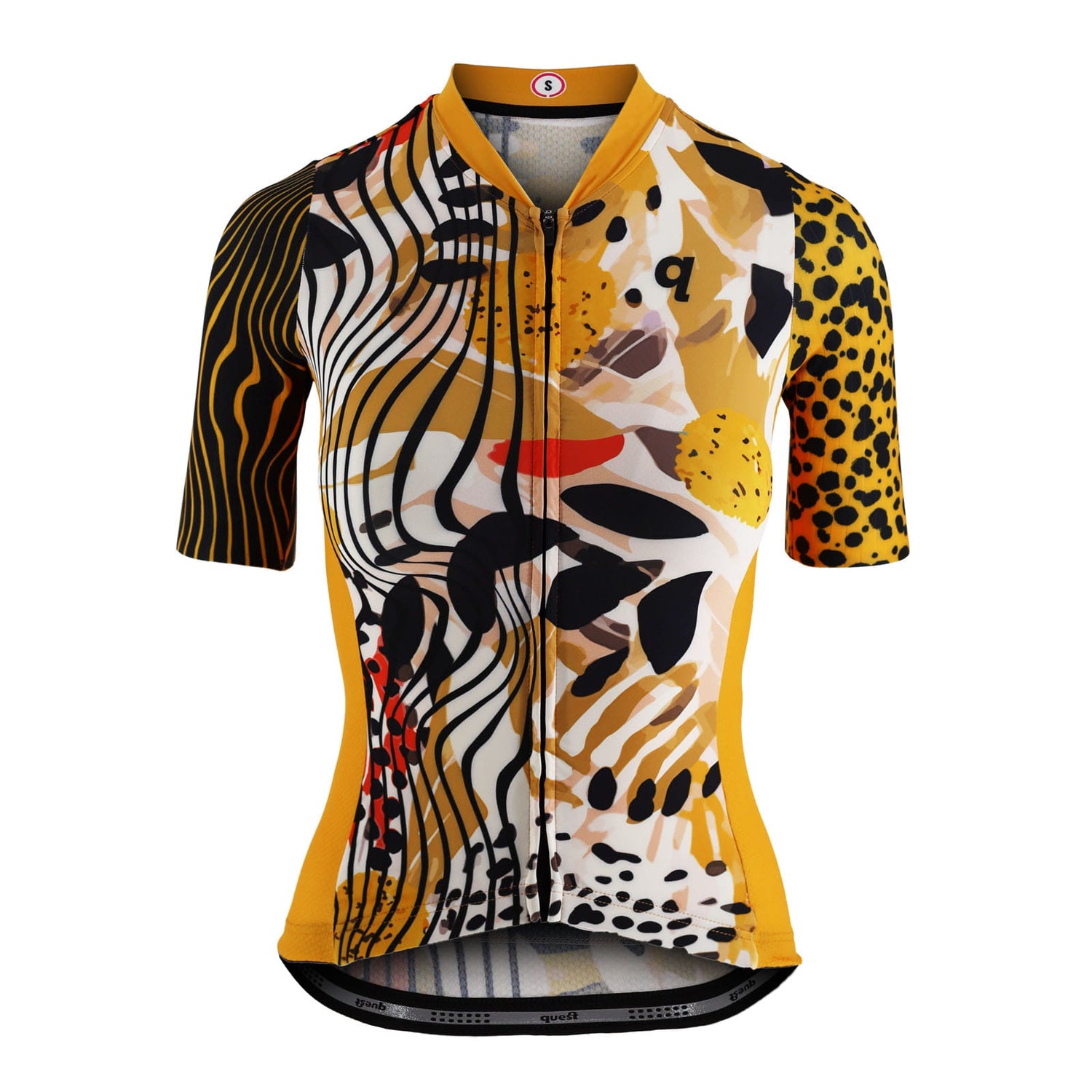 Koszulka Damska Rowerowa Animal