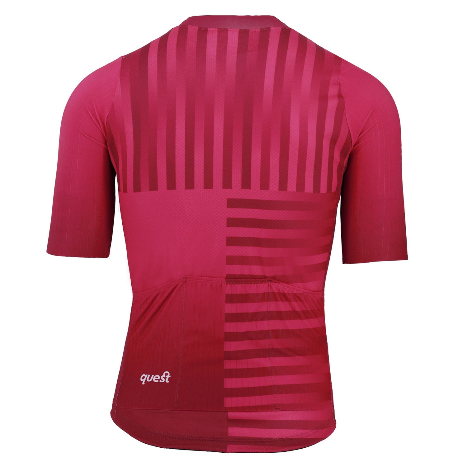 Koszulka Rowerowa Męska Quest Bordo