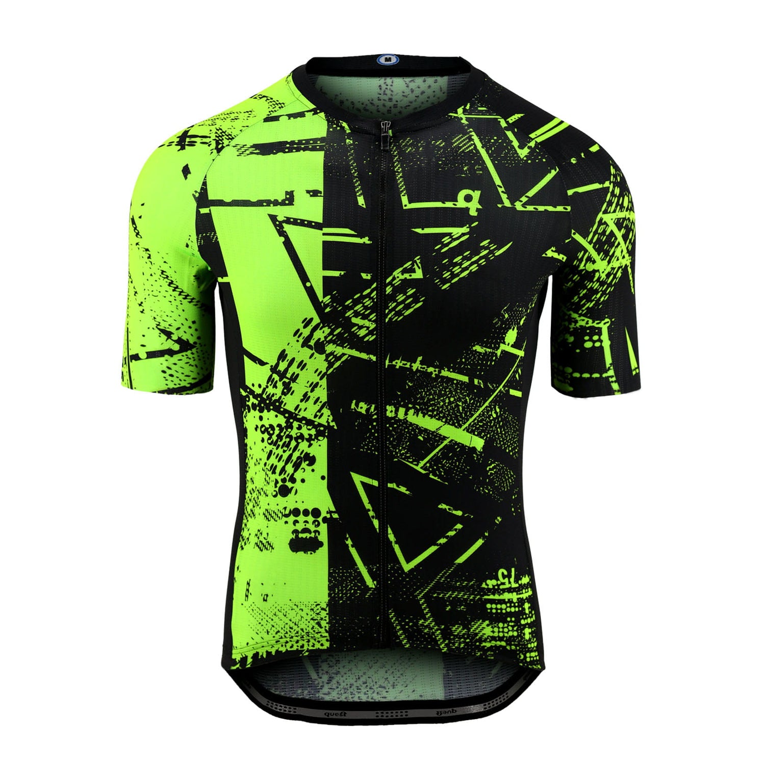 Koszulka Rowerowa Męska Quest Fluo