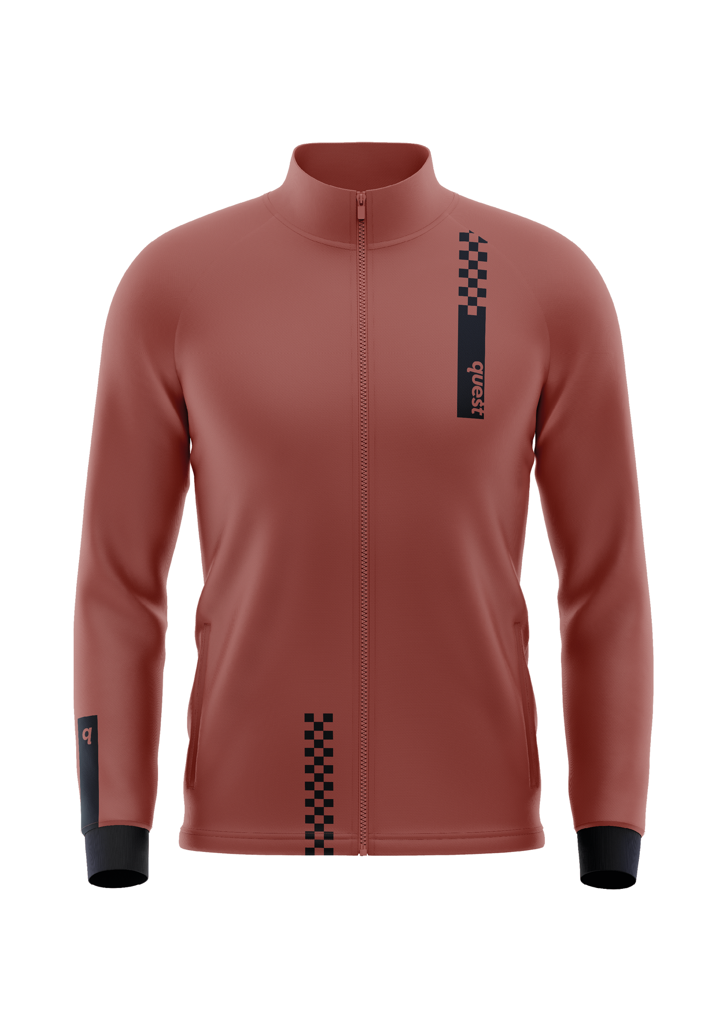 Bluza Kolarska Męska Quest Jasmine – Terracotta