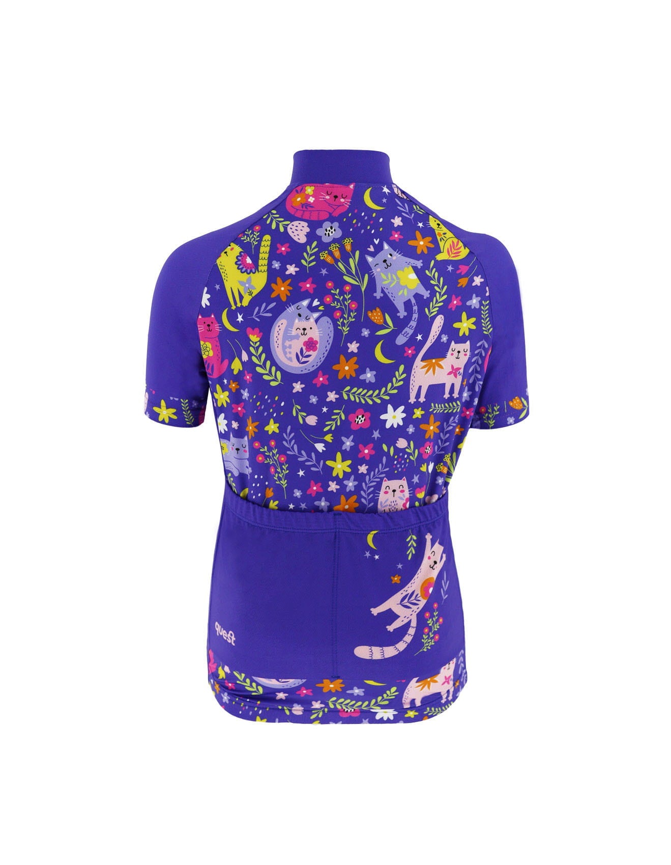 Dziecięca Koszulka Kolarska Quest Cat