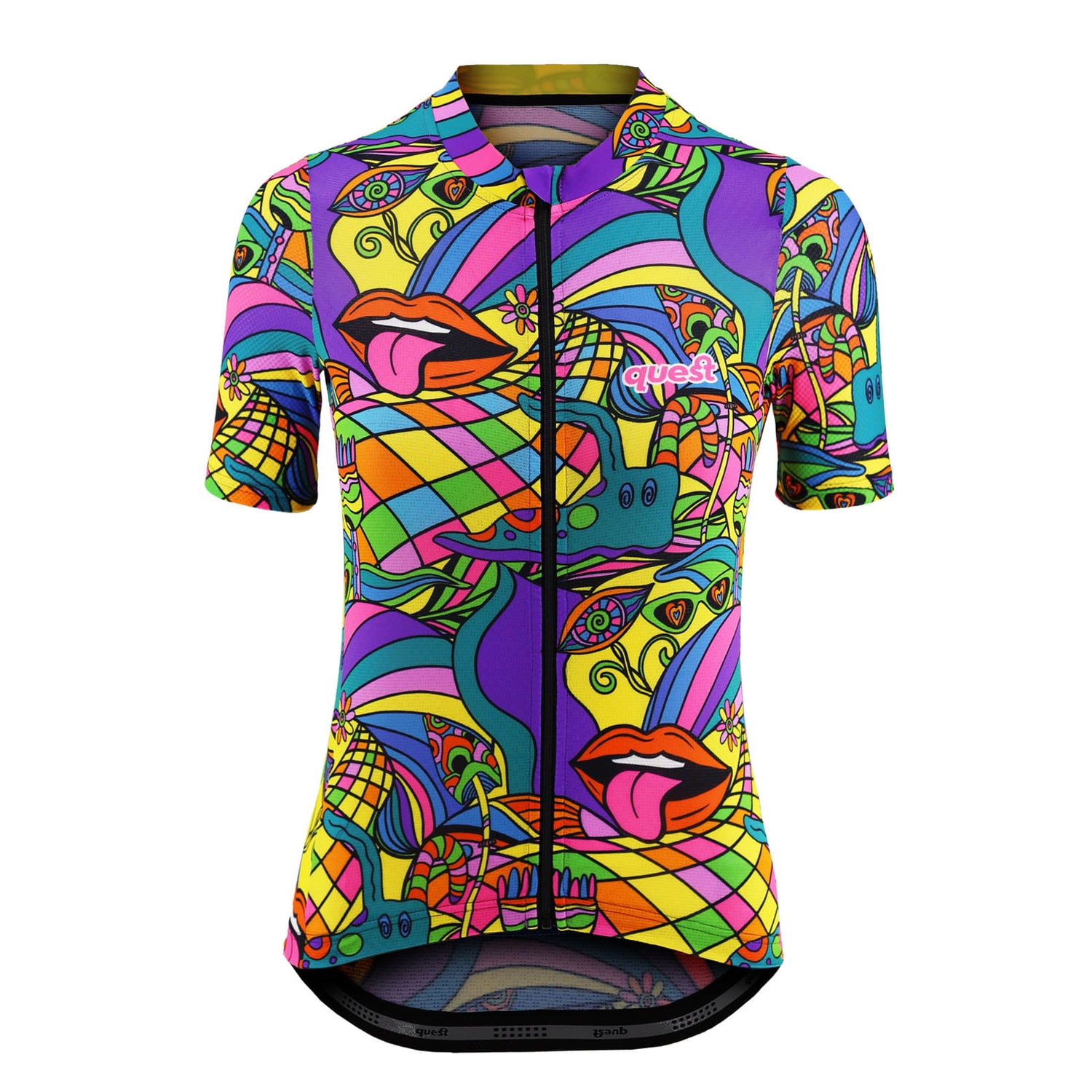 Koszulka Damska Rowerowa Mouth