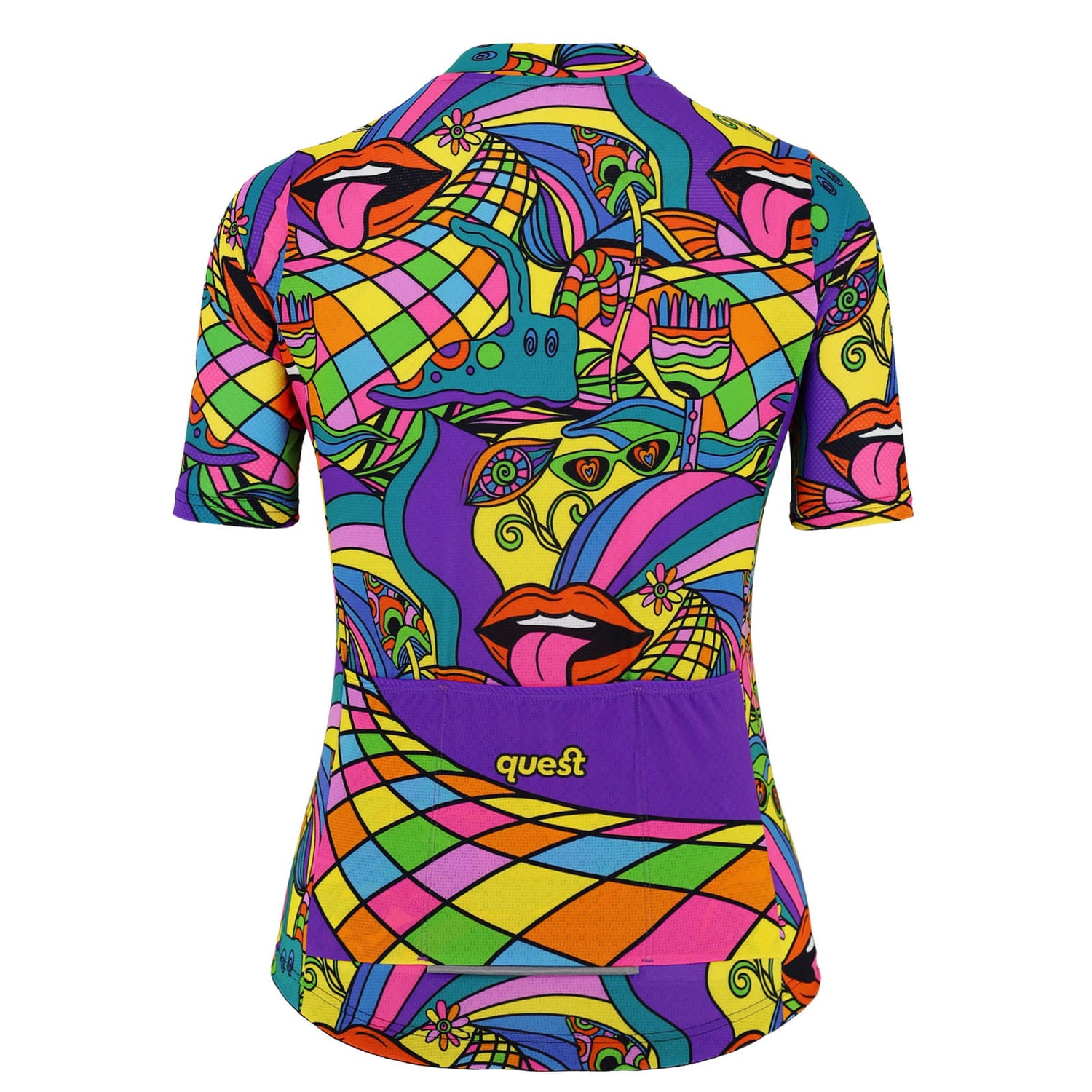 Koszulka Damska Rowerowa Mouth