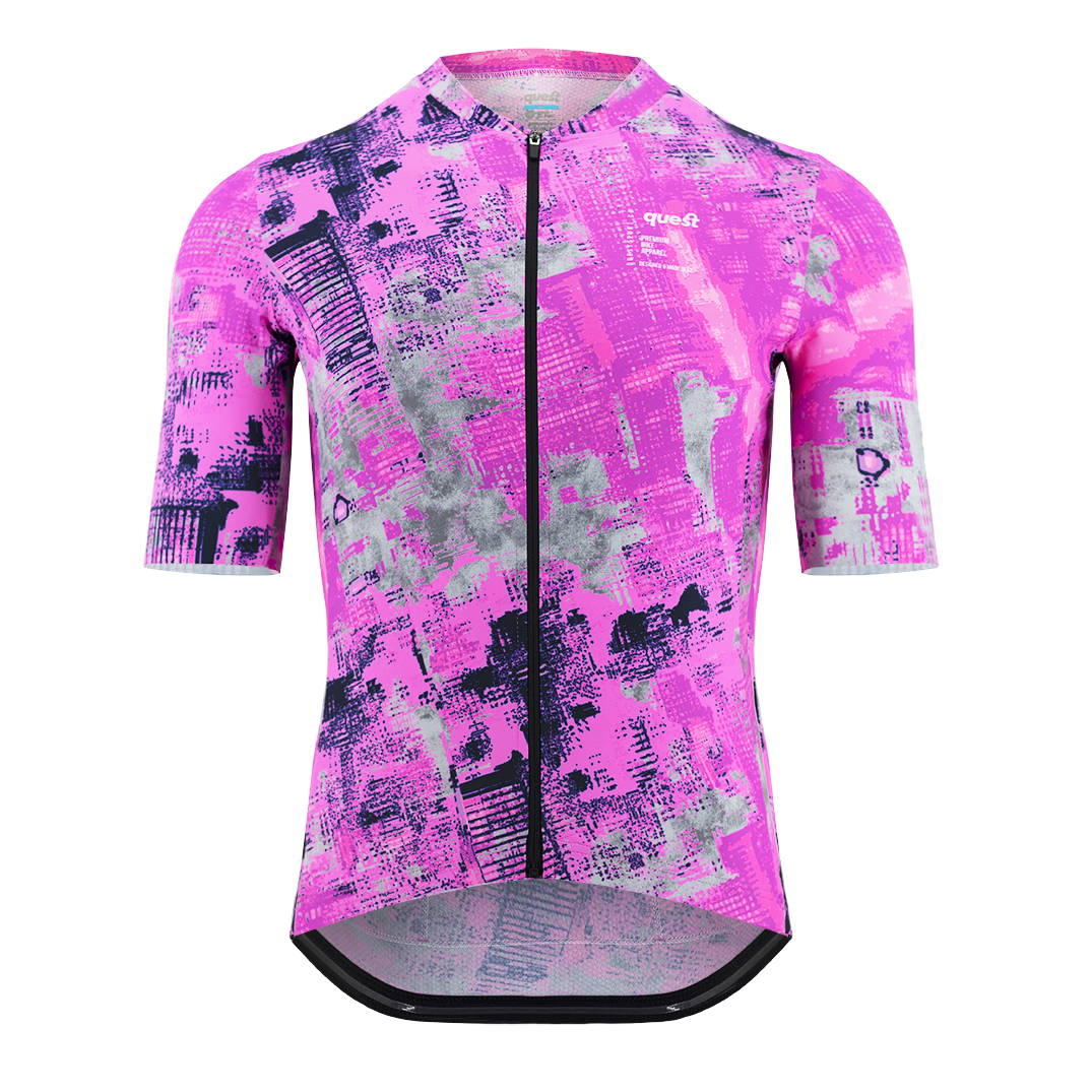 Koszulka Rowerowa Quest Pink