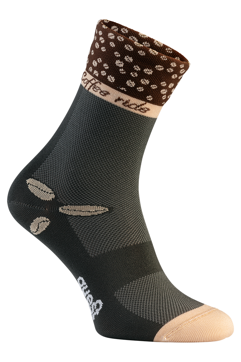 Quest Coffee Ride Cycling Socks