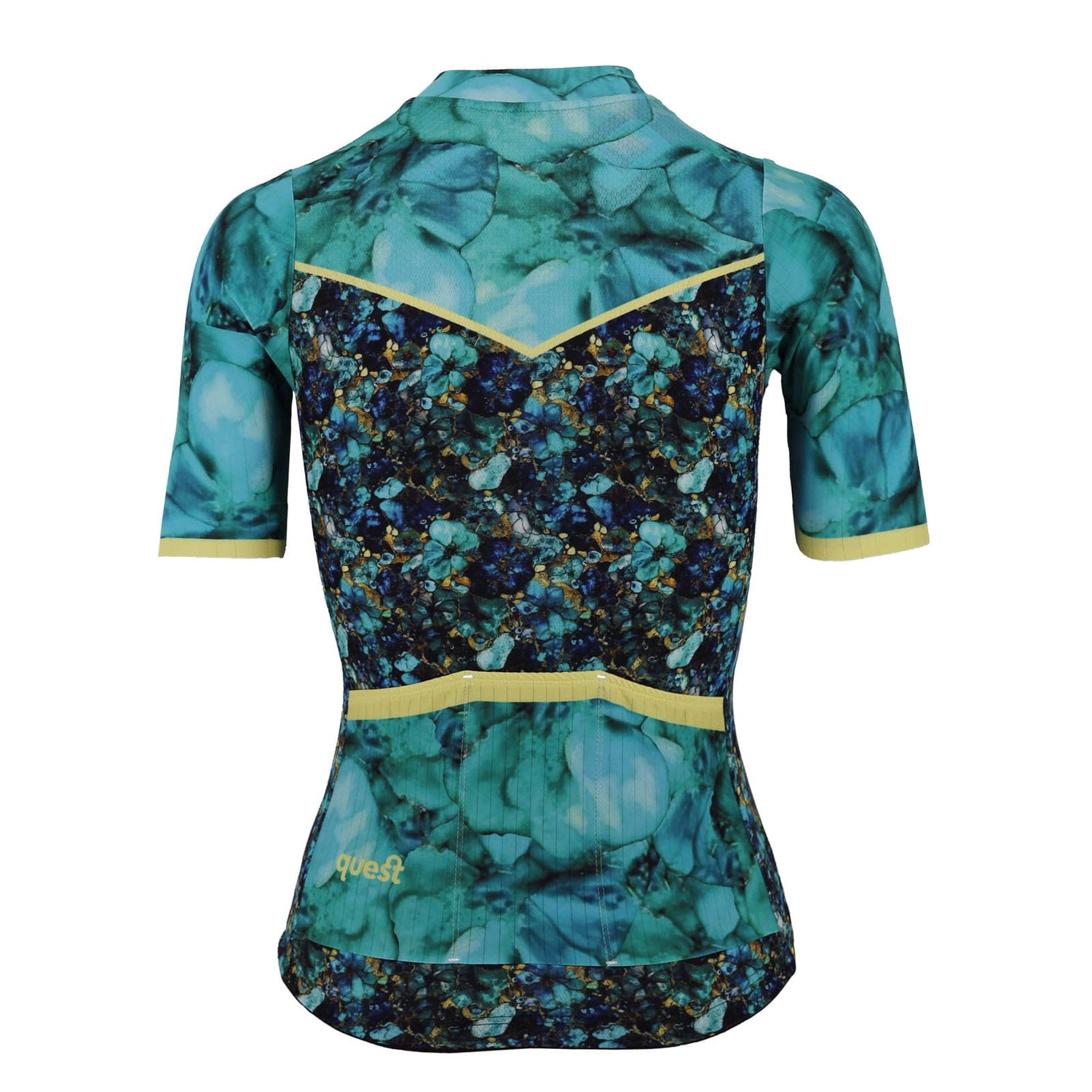 Koszulka Damska Rowerowa Szmaragd