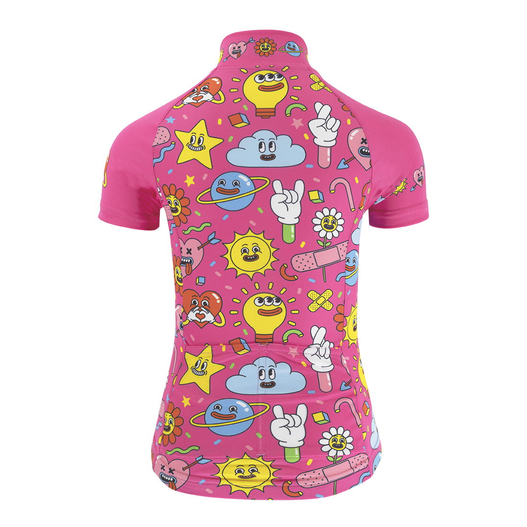 Koszulka Rowerowa Dziecięca Quest Tricky