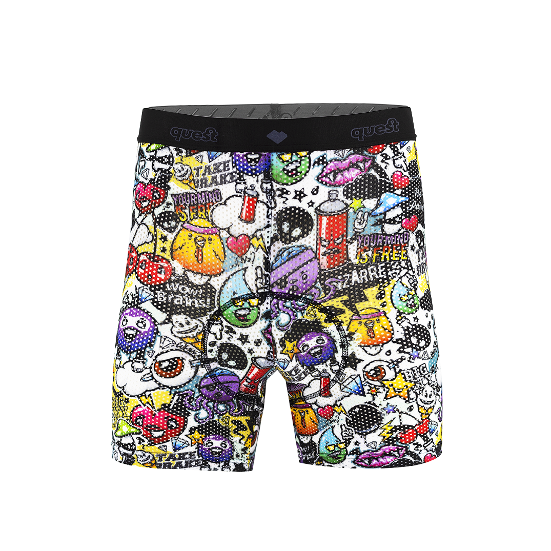 Spodenki rowerowe wewnętrzne Quest Wow Brains