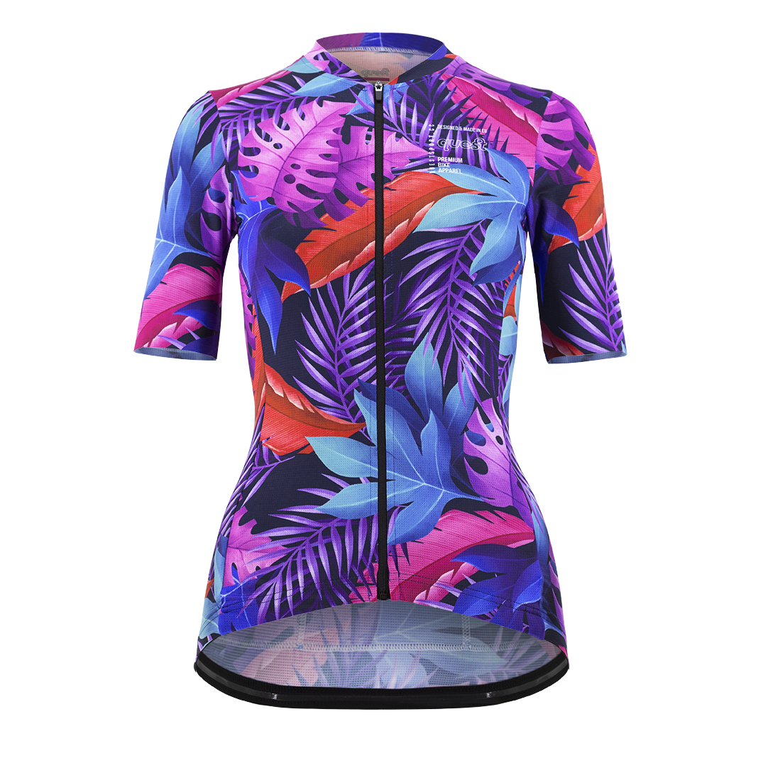 Koszulka Rowerowa Quest Tropic - Damska