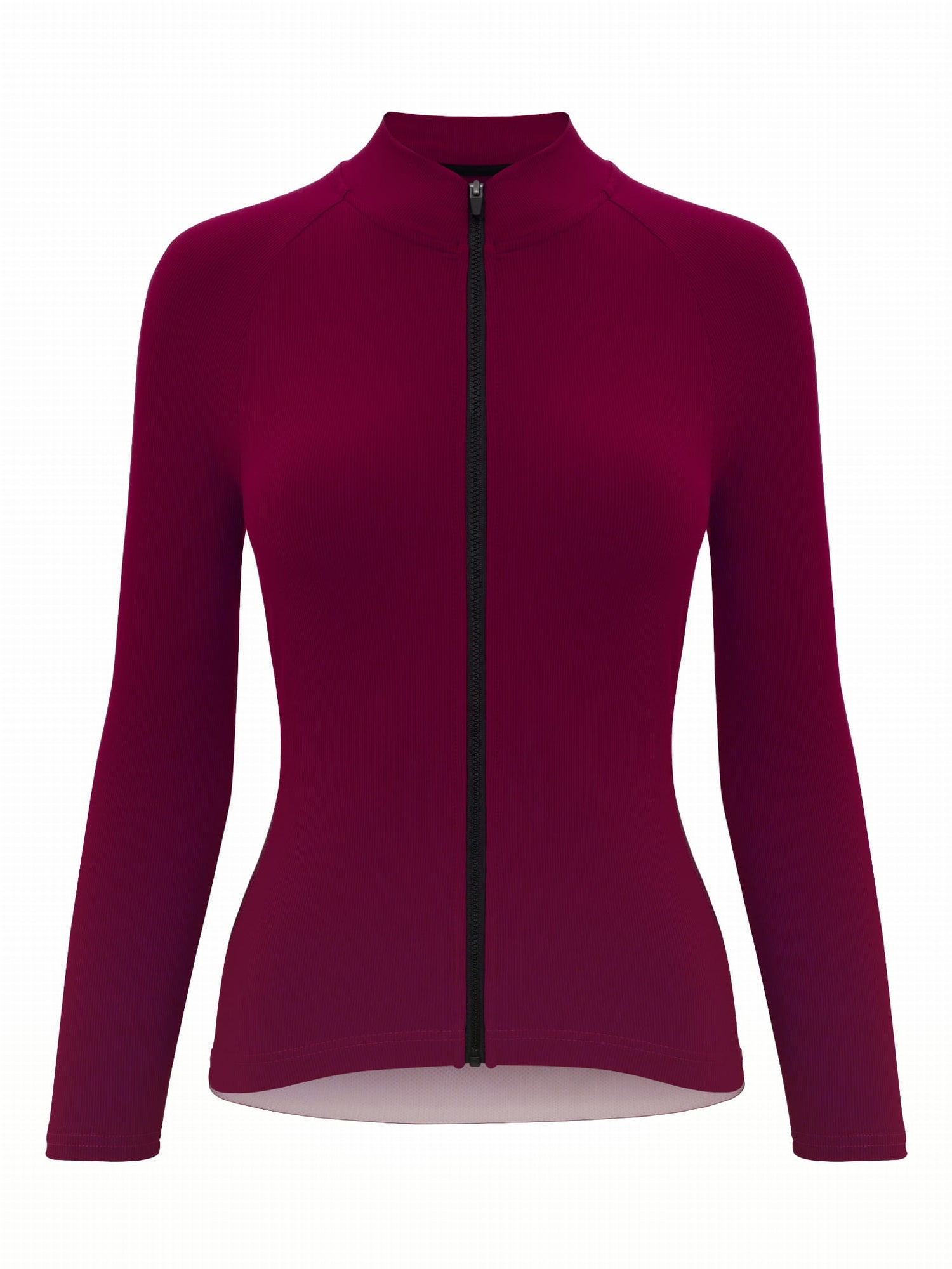 KOSZULKA DŁUGI RĘKAW DAMSKA ALLROAD BORDO