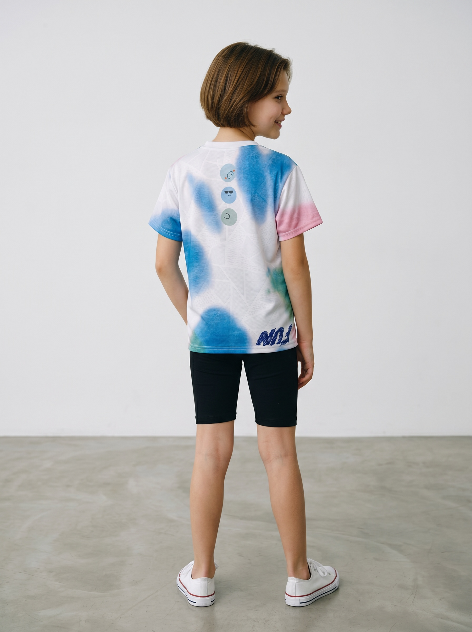 Kinderlaufshirt Quest AQUARELLE FUN