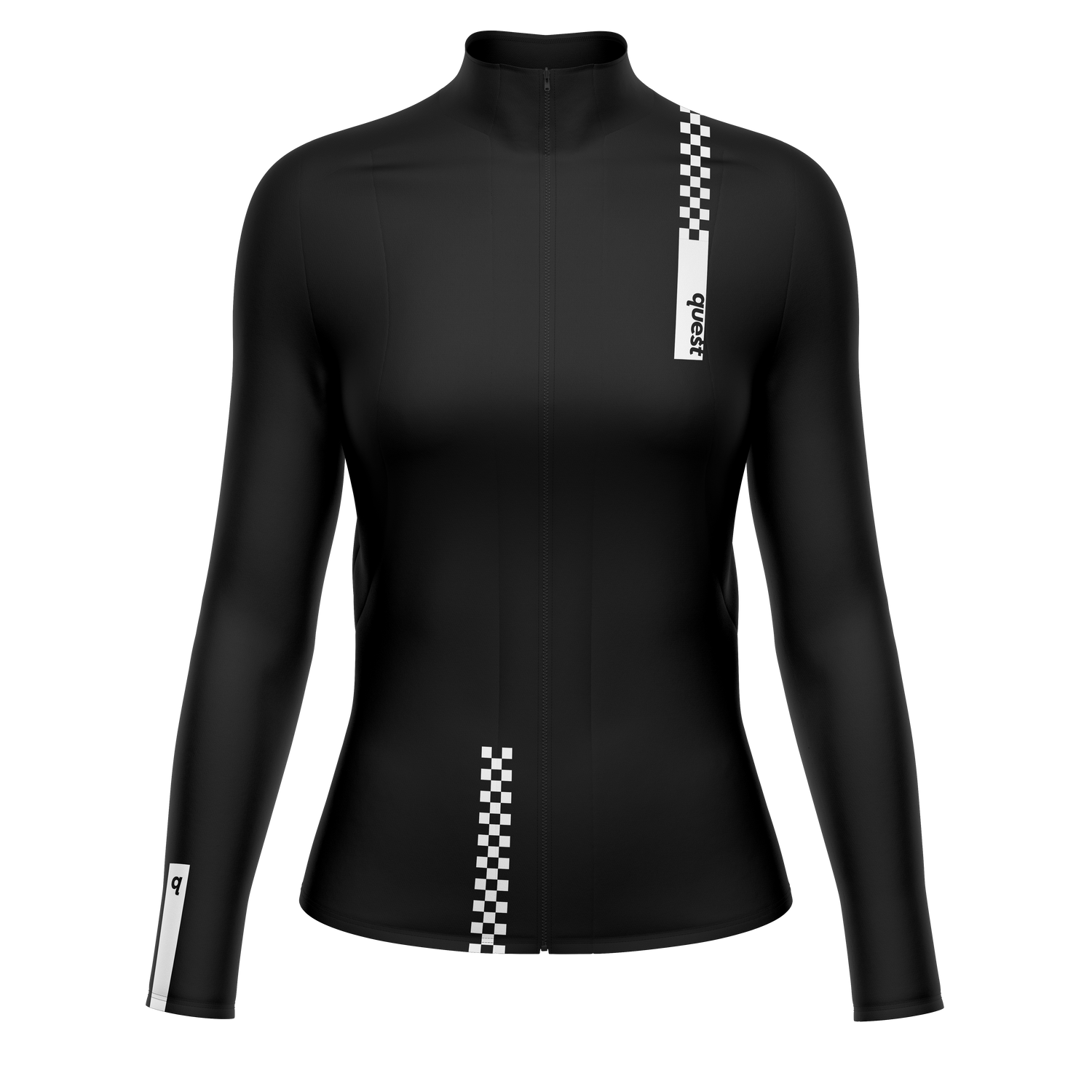 Bluza Kolarska Damska Quest Jasmine – Czarna