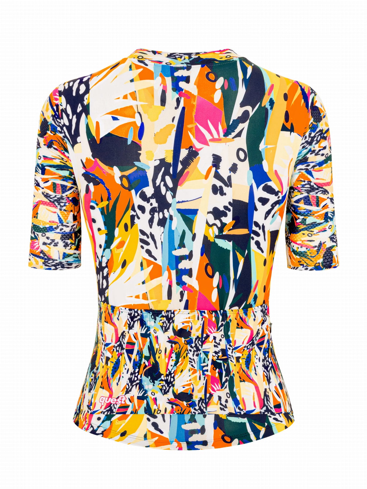 Koszulka Kolarska Damska JUNGLE