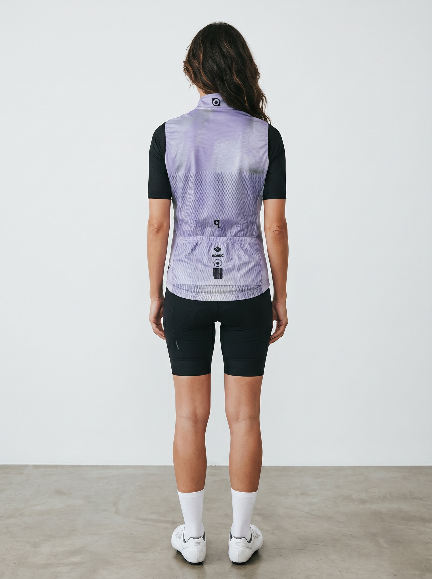 Damen-Radweste Quest Violet Mist