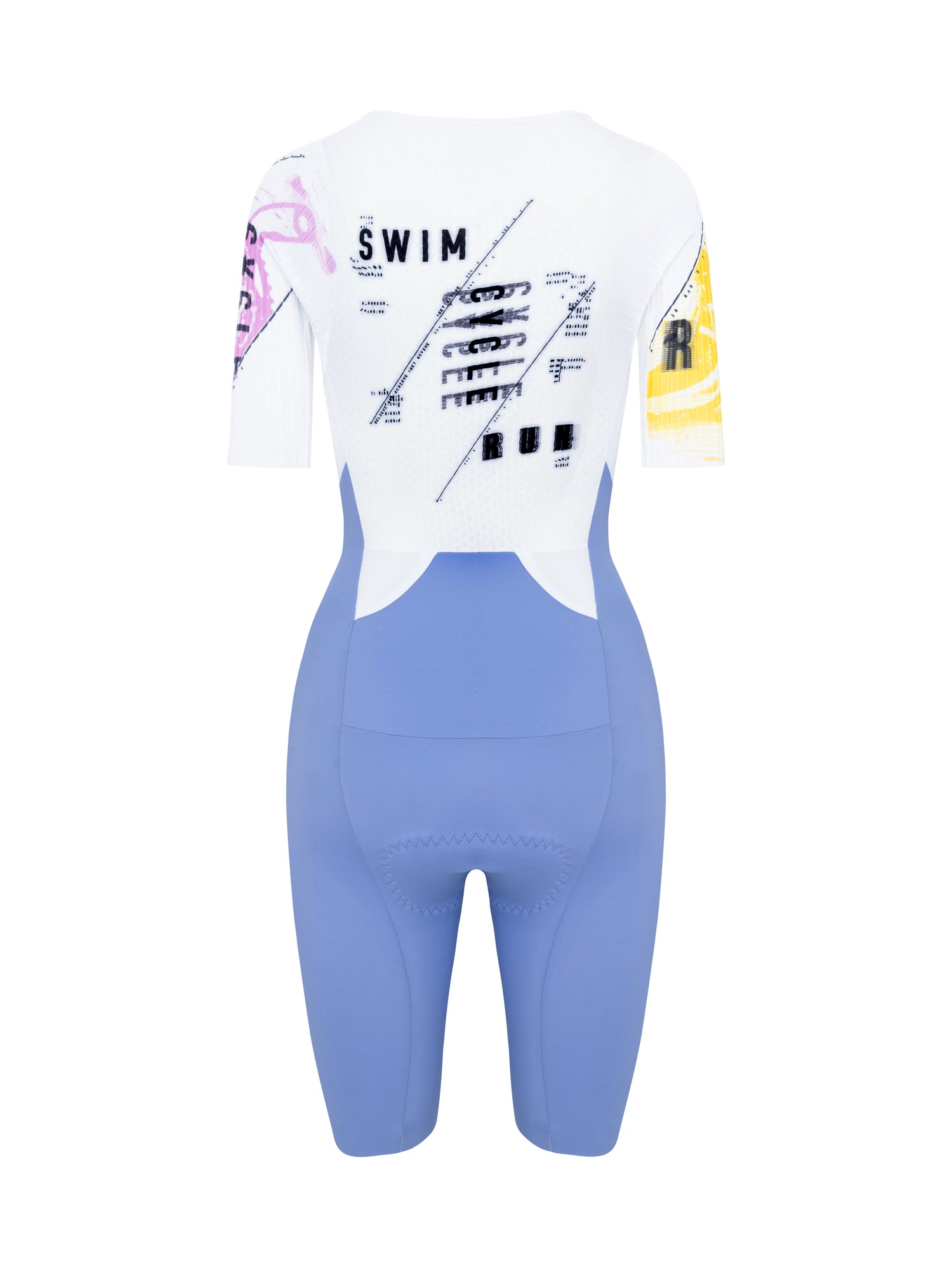 KOMBINEZON TRIATHLONOWY DAMSKI TRICOLOUR PREMIUM