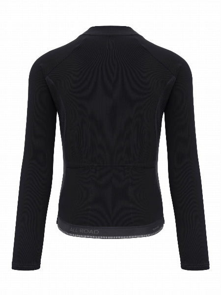 Koszulka Kolarska z Długim Rękawem Męska Quest ALLROAD – Black