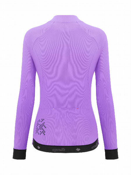 Women's Long Sleeve Cycling Jersey Quest Patisserie – Lavender