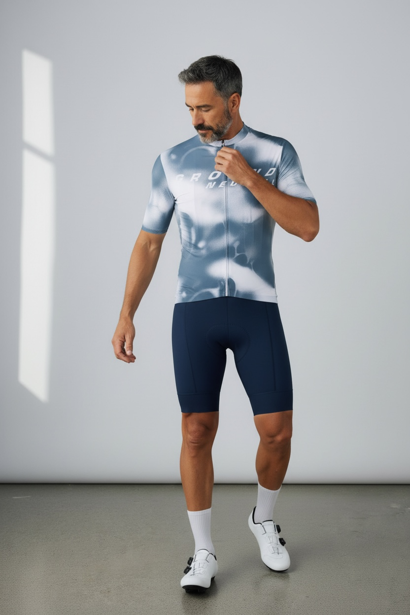 Quest Details Cycling Jersey – Orange
