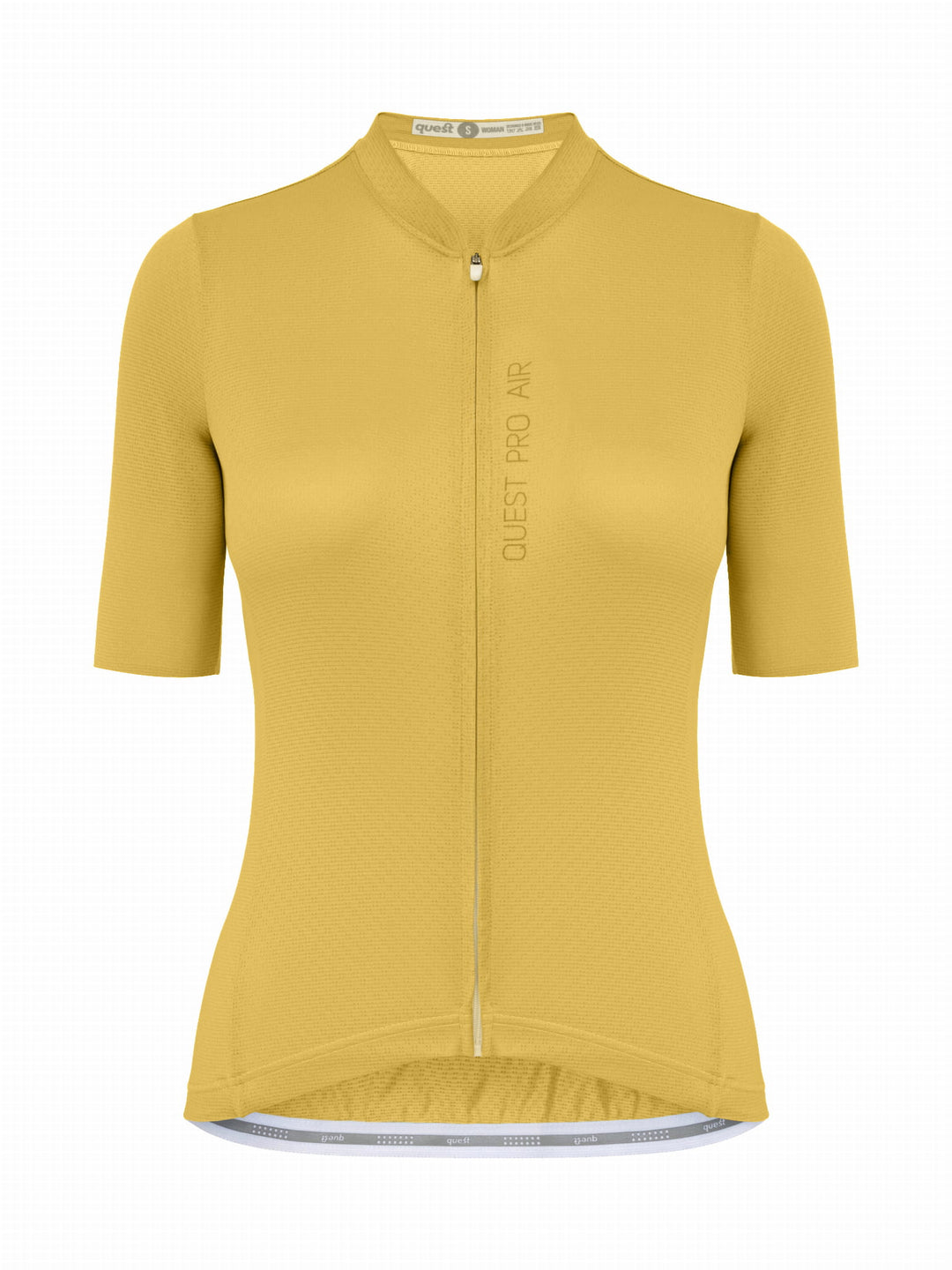 Koszulka Kolarska Damska Quest Pro Air – Mustard