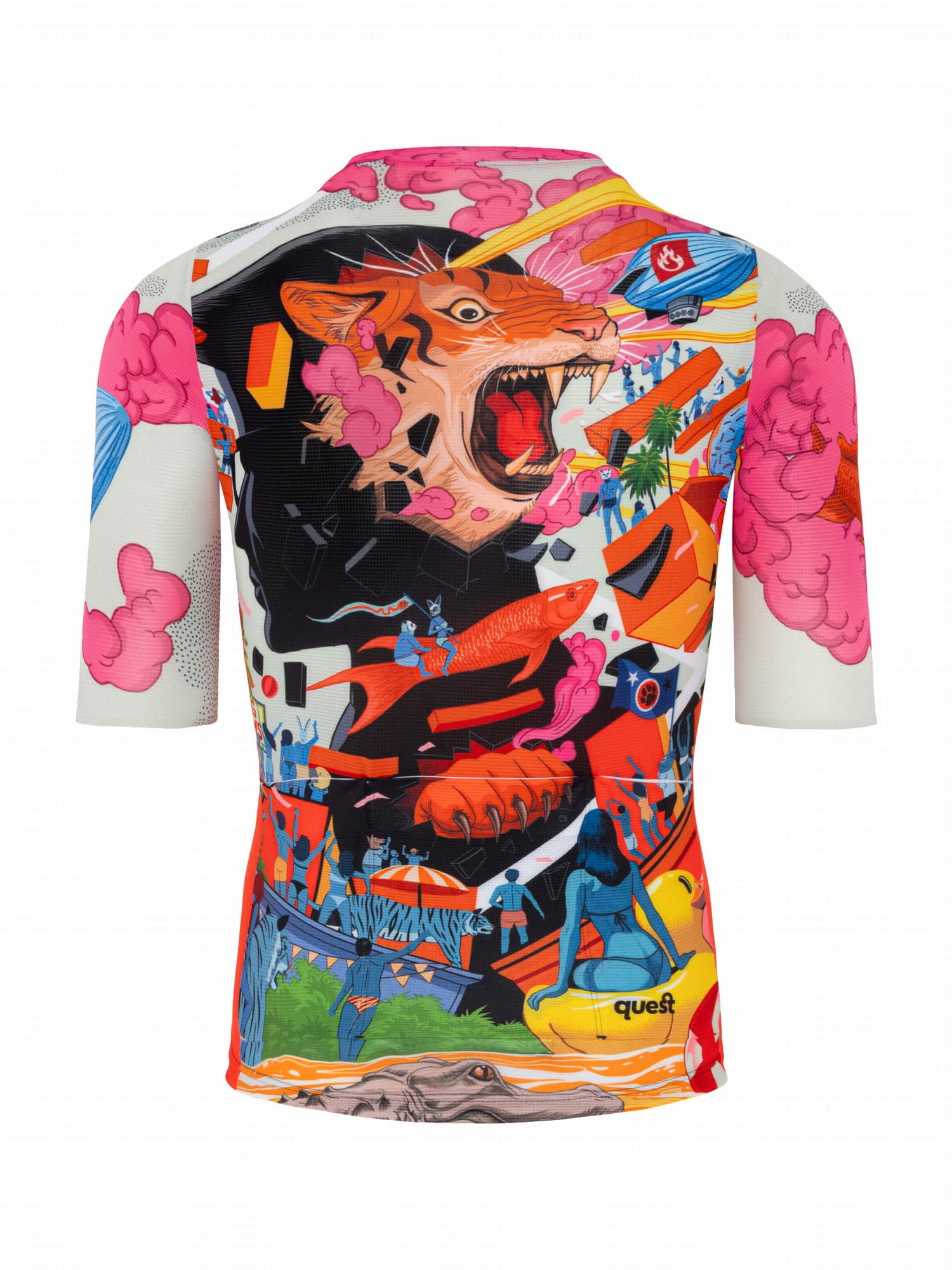 Koszulka Kolarska Męska TOP TIGER by Adam Wójcicki