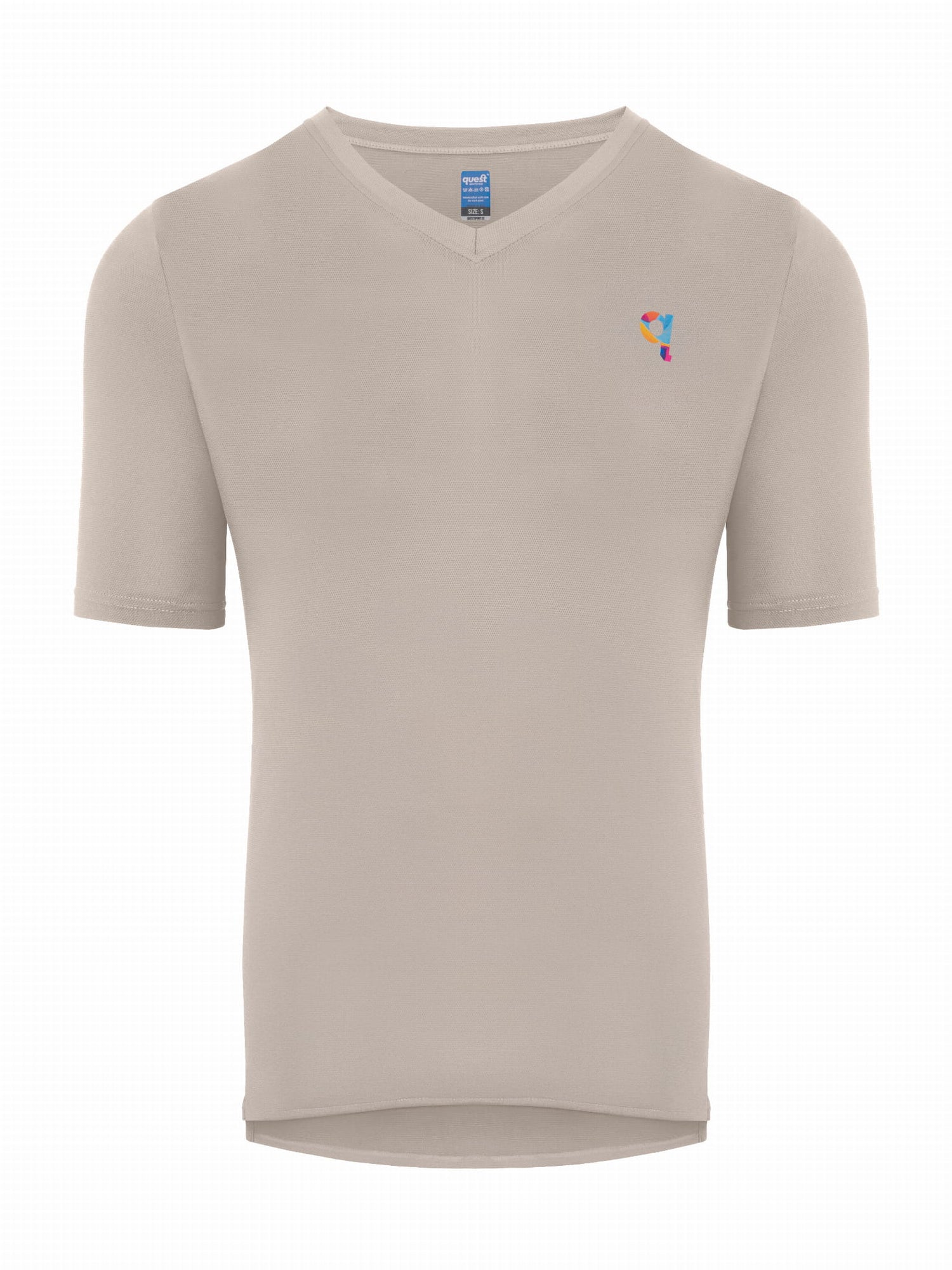 Koszulka Gravelowa Quest Trailventure Beżowa