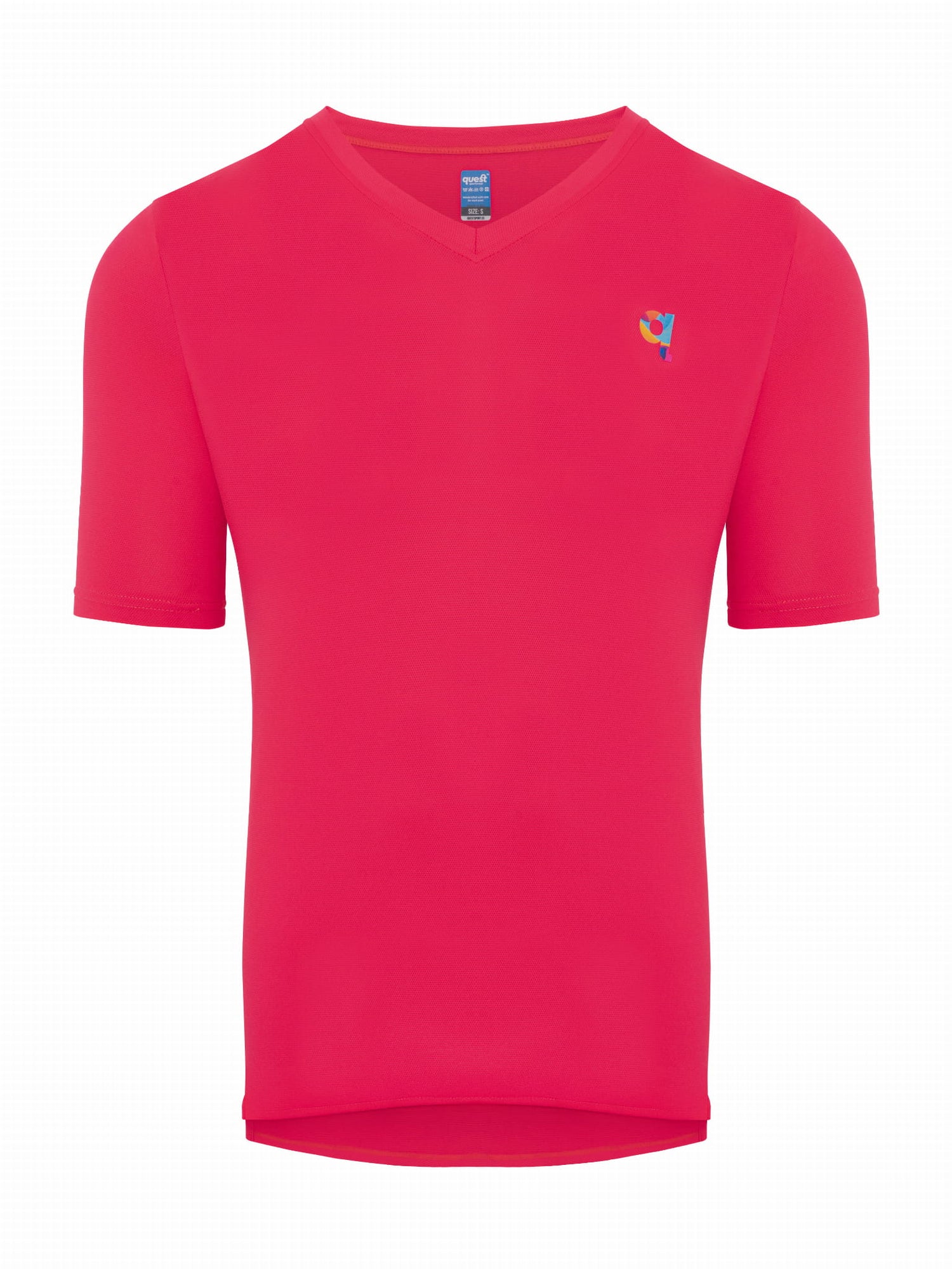 Koszulka Gravelowa Quest Trailventure Czerwona