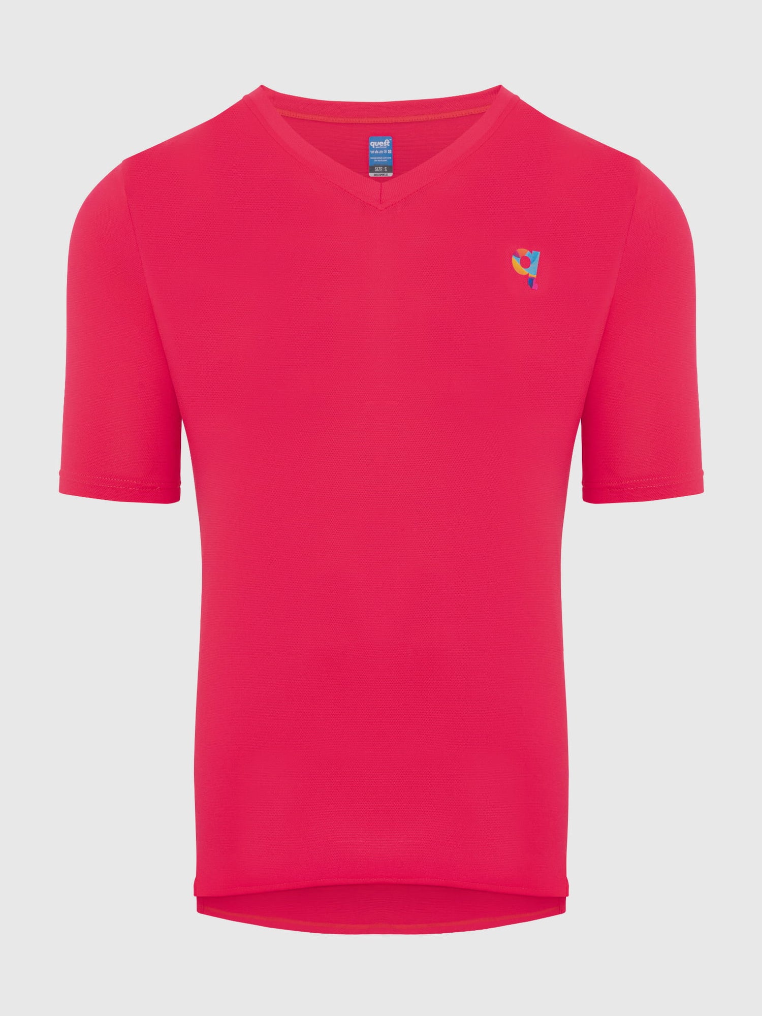 Koszulka Gravelowa Quest Trailventure Czerwona