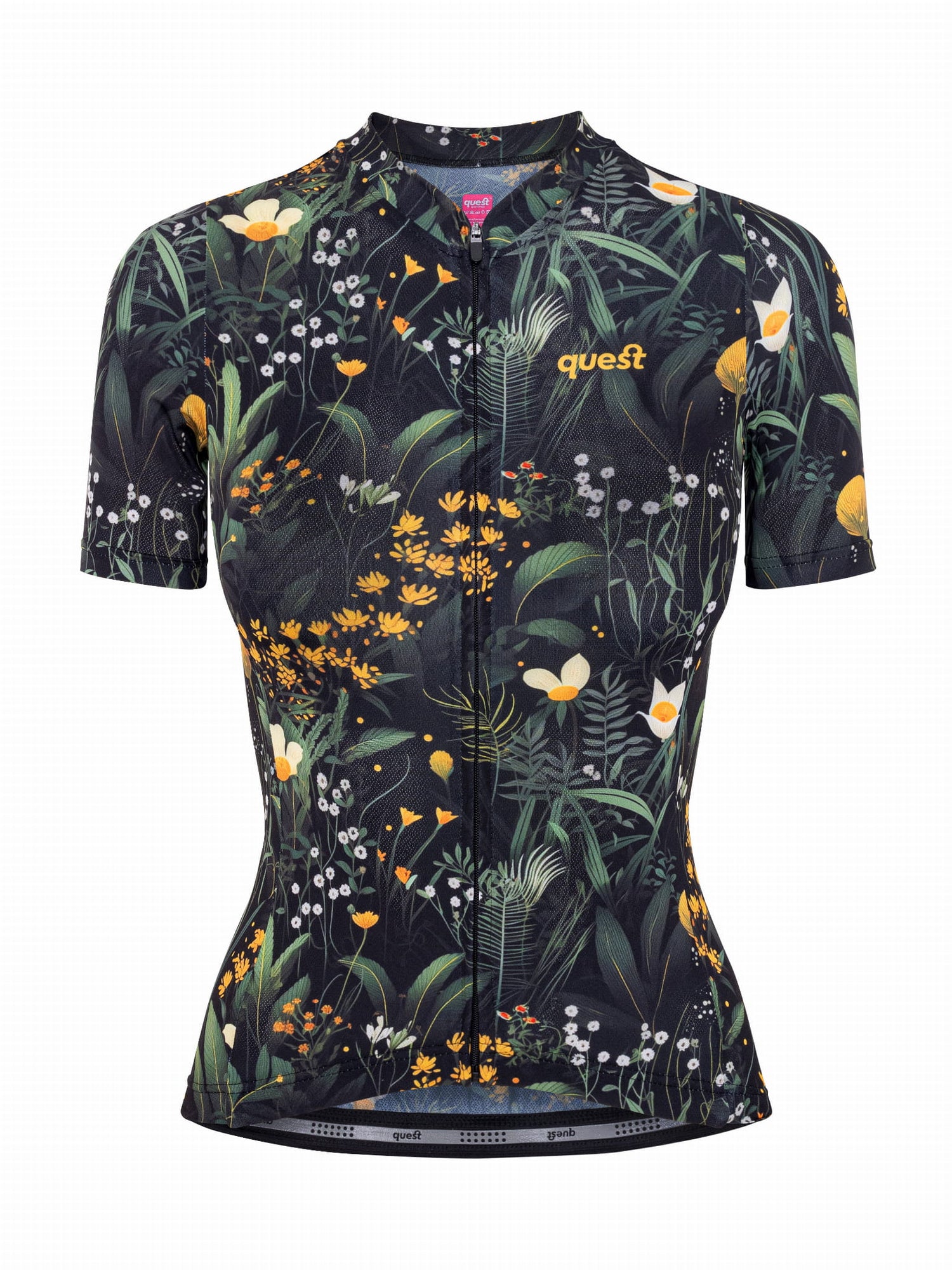 Koszulka Kolarska Damska FLOWERS